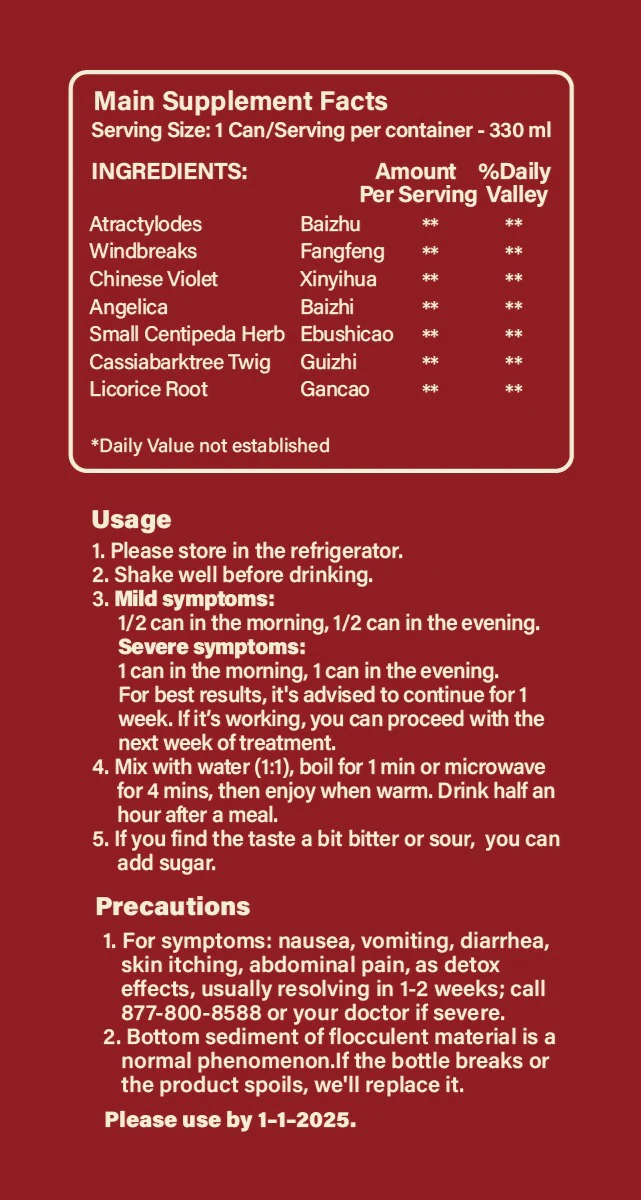 Nose Allergy Tea - Image 3